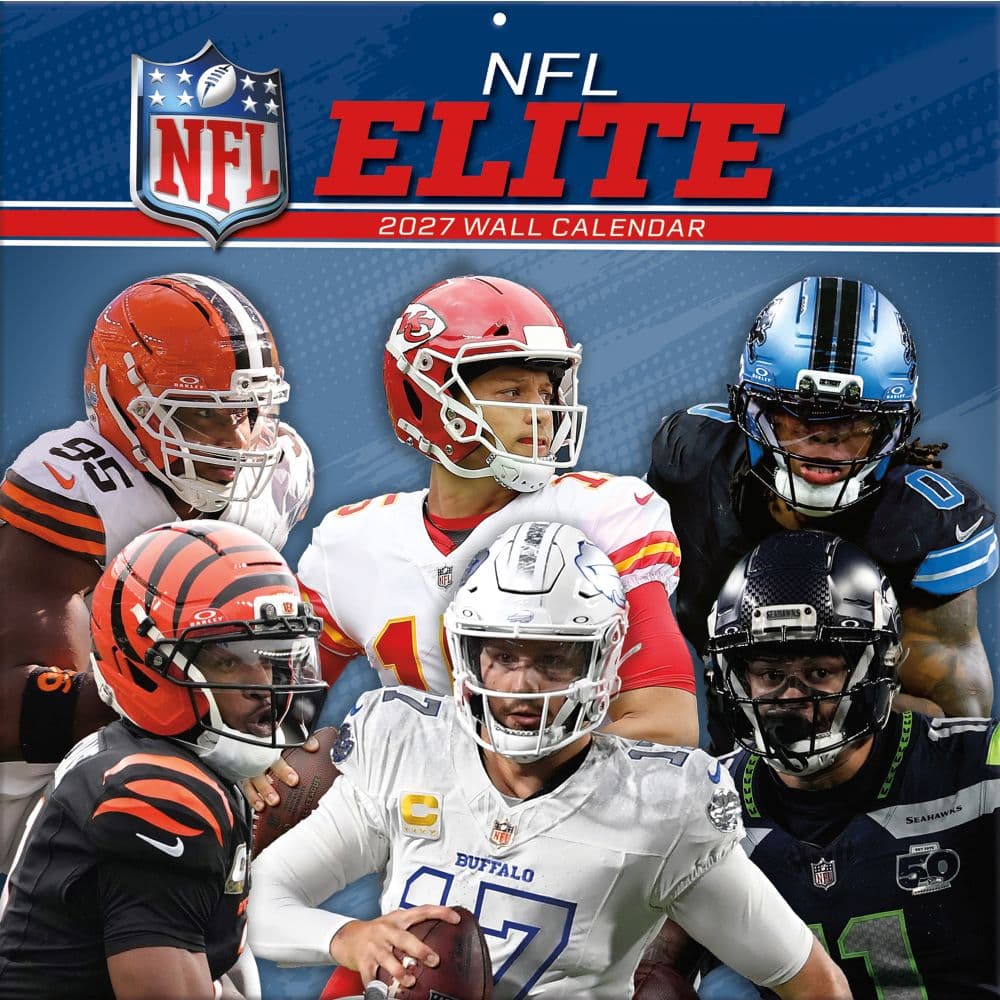 image NFL Elite 2027 Wall Calendar Main Product Image
