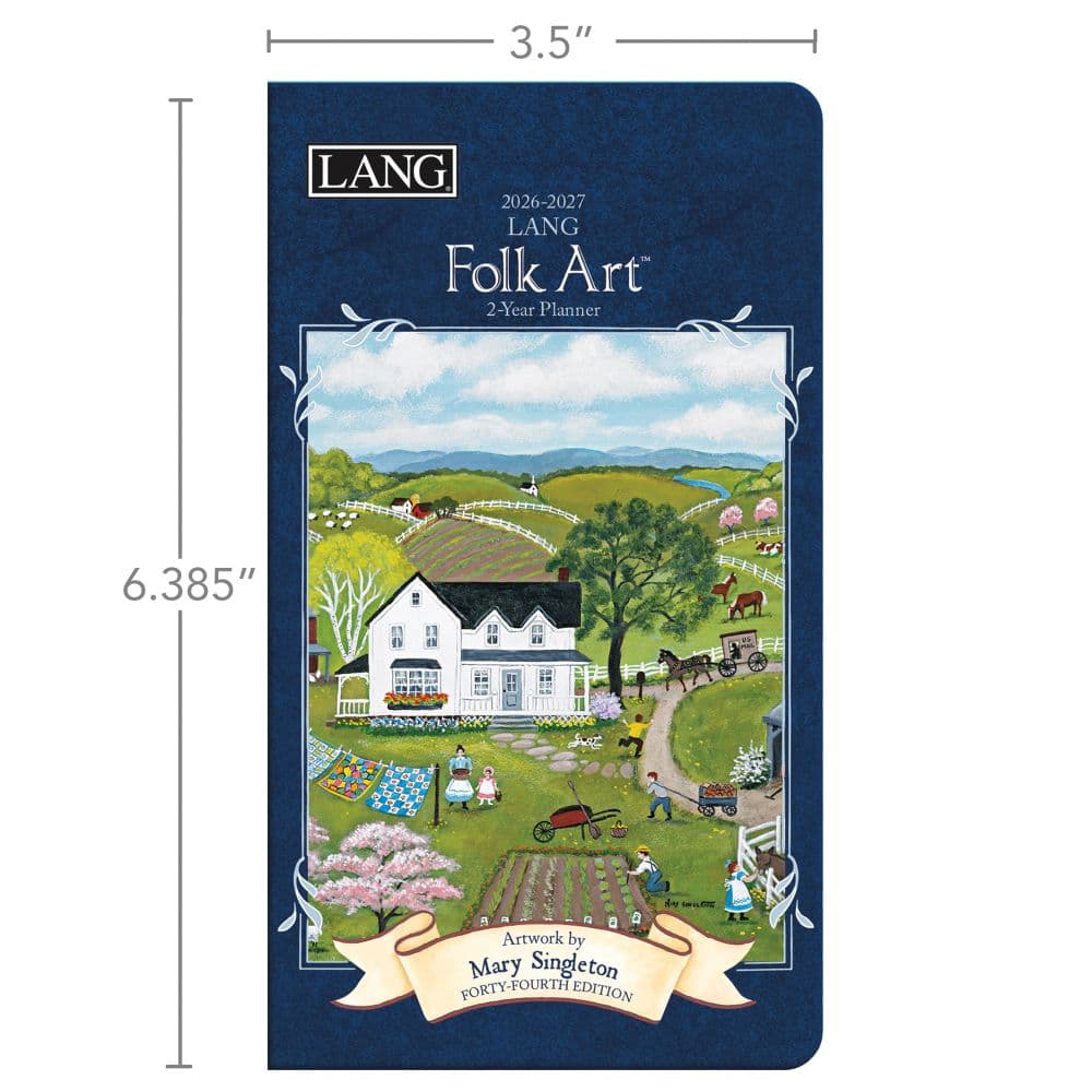 Lang Folk Art 2 Year 2026 Pocket Planner_ALT4