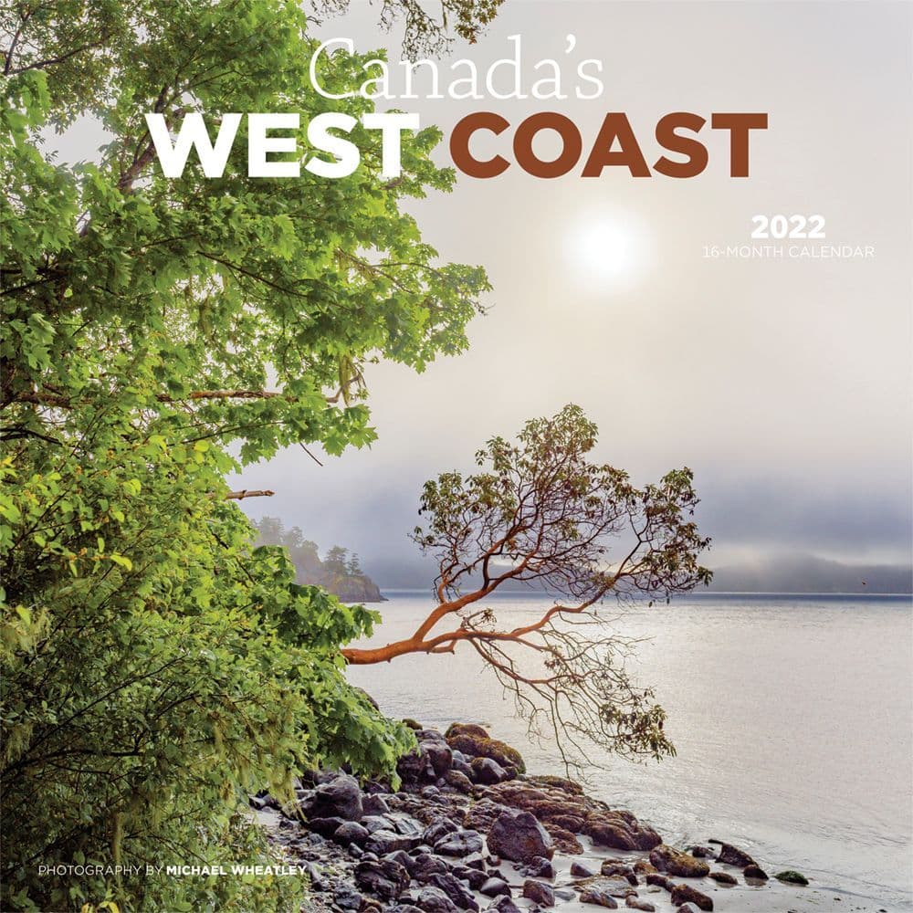Canada West Coast 2022 Wall Calendar
