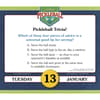 image Ultimate Pickleball 2026 Desk Calendar Second Alternate Image