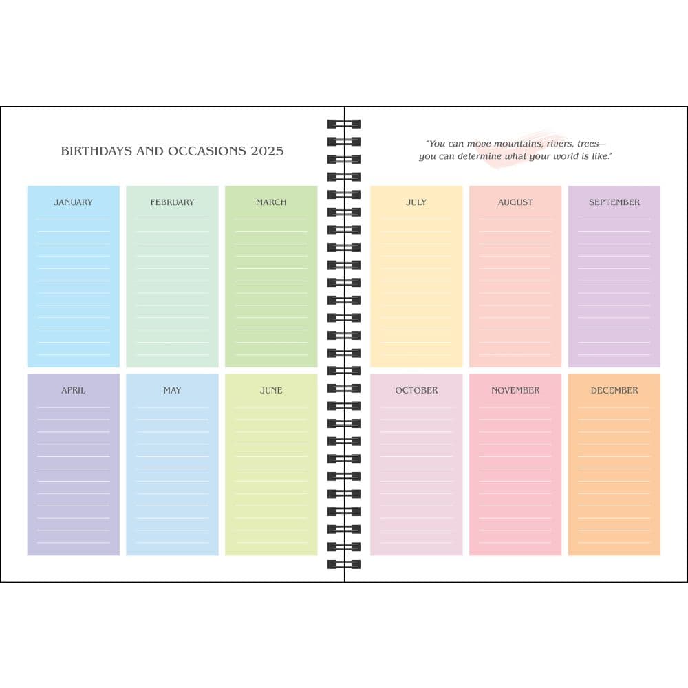 Bob Ross 2025 Planner