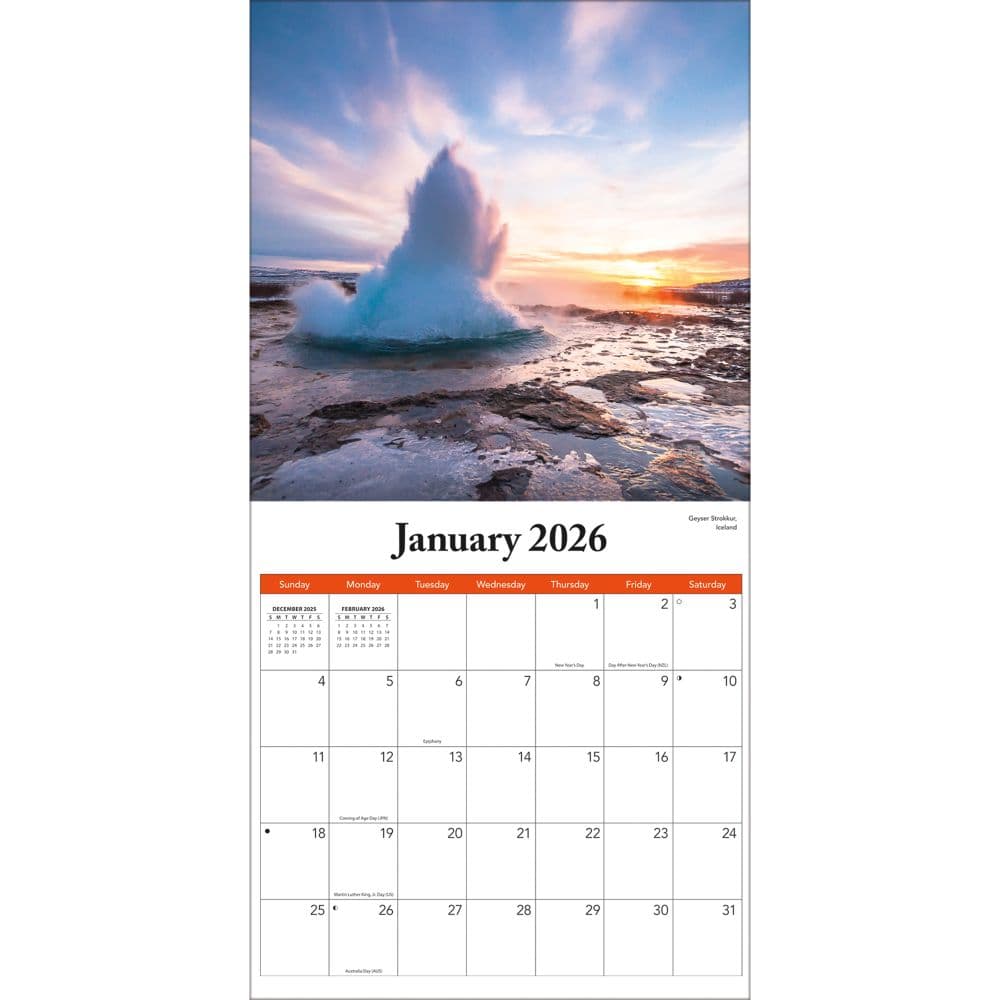 Natures Wonders 2026 Wall Calendar_ALT3