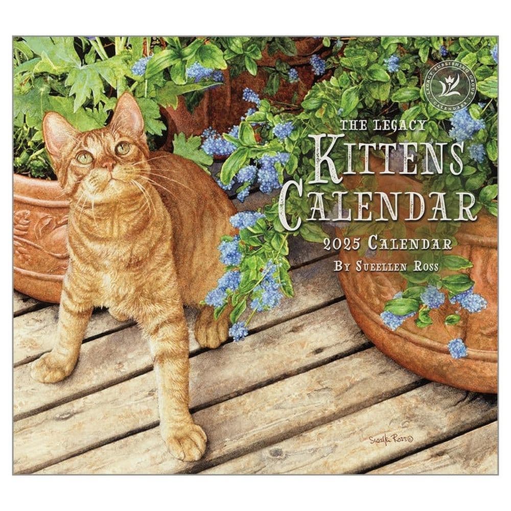 Kittens 2025 Wall Calendar Main Product Image width=&quot;1000&quot; height=&quot;1000&quot;