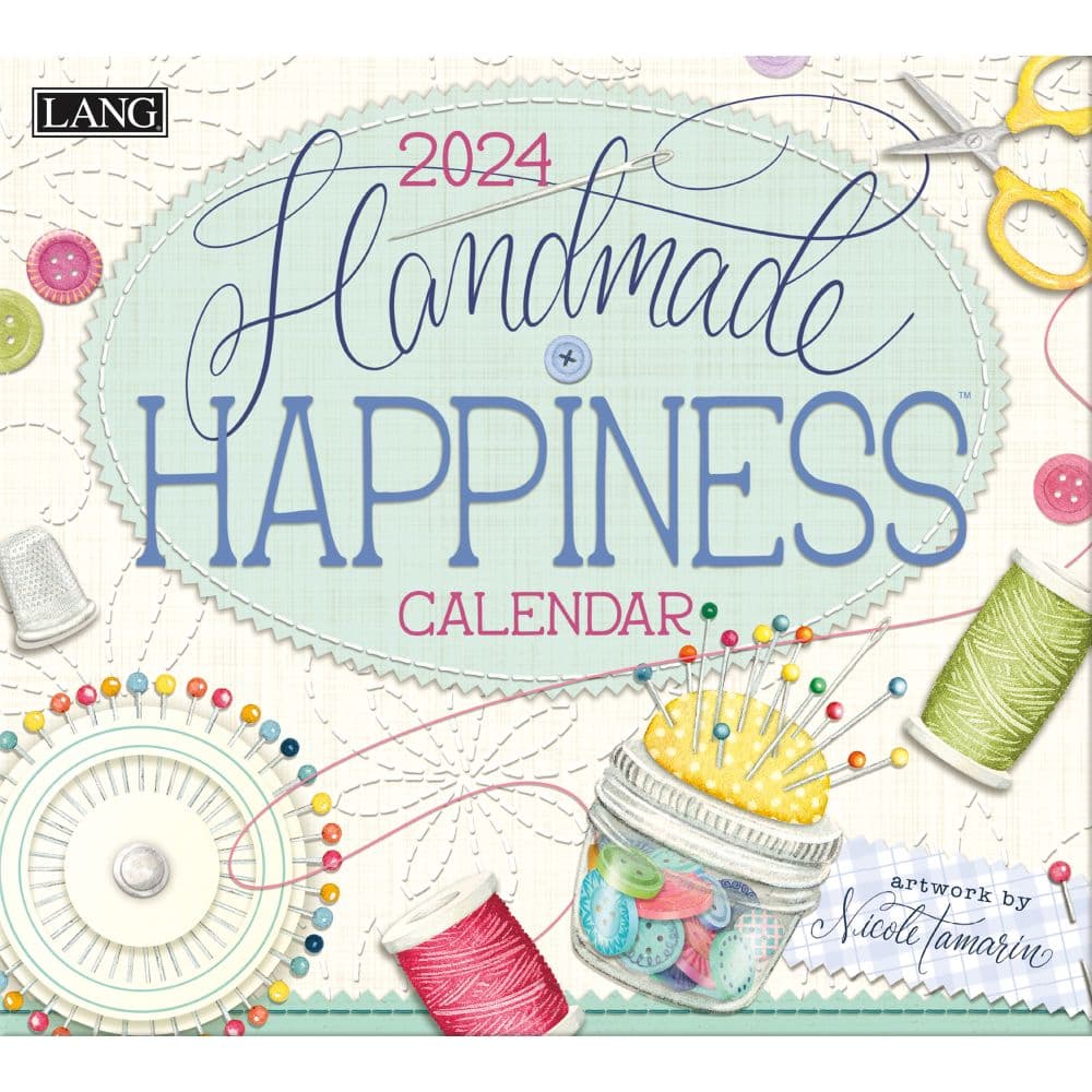 Handmade Happiness 2024 Wall Calendar Main Image