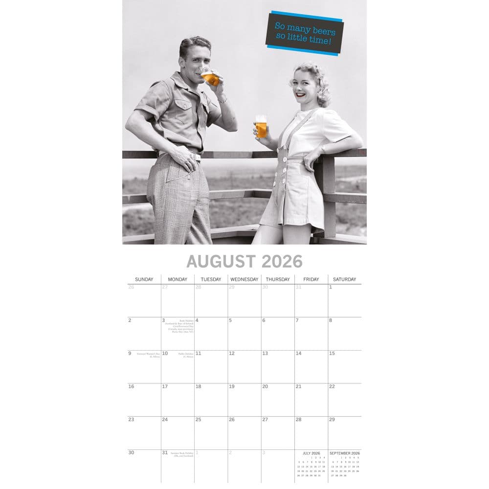 Beer Signs 2026 Wall Calendar Third Alternate Image