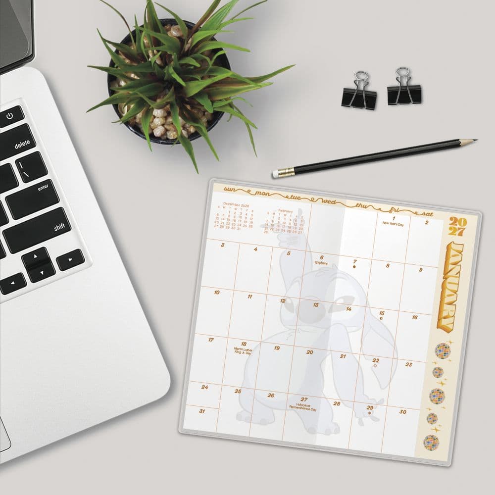 Disney Stitch 2027 Pocket Planner Sixth Alternate Image