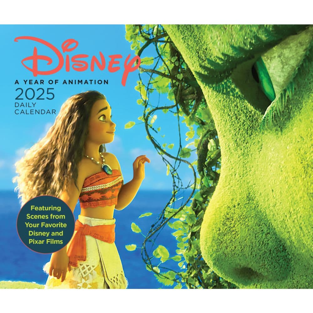 Disney A Year of Animation 2025 Desk Calendar Main Image