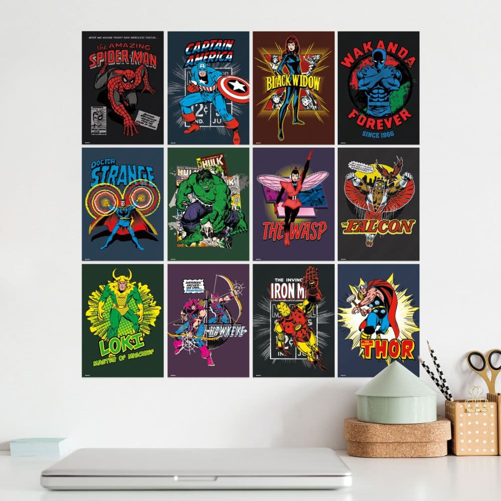 Marvel Comics 2027 Slim Wall Calendar Sixth Alternate Image