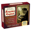 image Forgotten English 2027 Desk Calendar Main Product Image