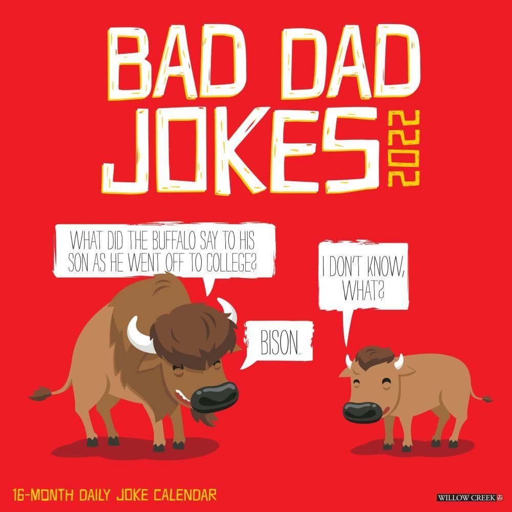 Bad Dad Jokes 2022 Wall Calendar - Calendars.com