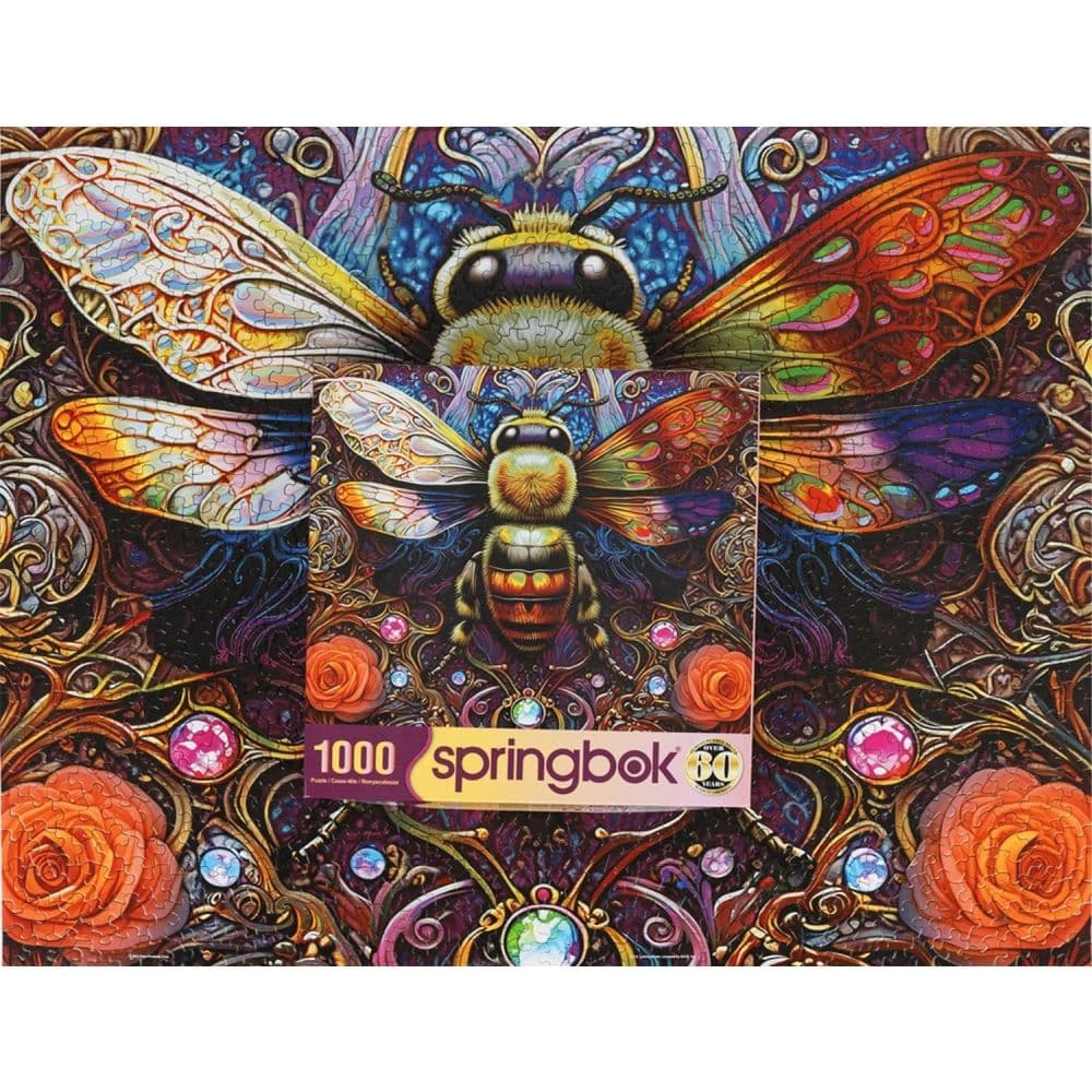 Amazing Bee 1000 Piece Puzzle Sixth Alternate Image