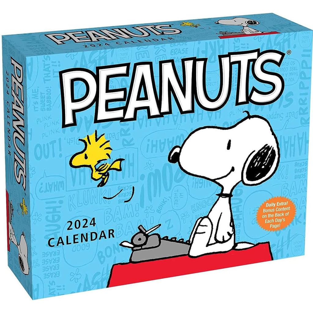 Peanuts 2024 Desk Calendar