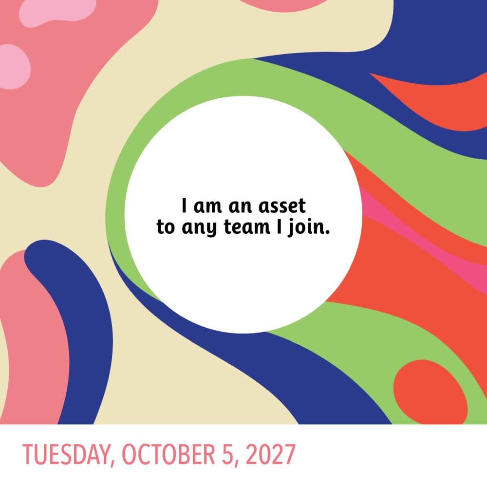 You Are Doing a Freaking Great Job 2027 Page-A-Day Desk Calendar Fourth Alternate Image