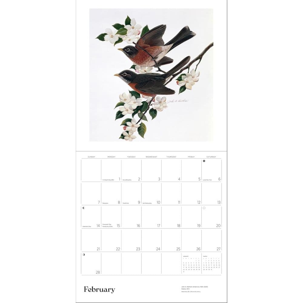 Birders View 2027 Wall Calendar by John A Ruthven Third Alternate Image
