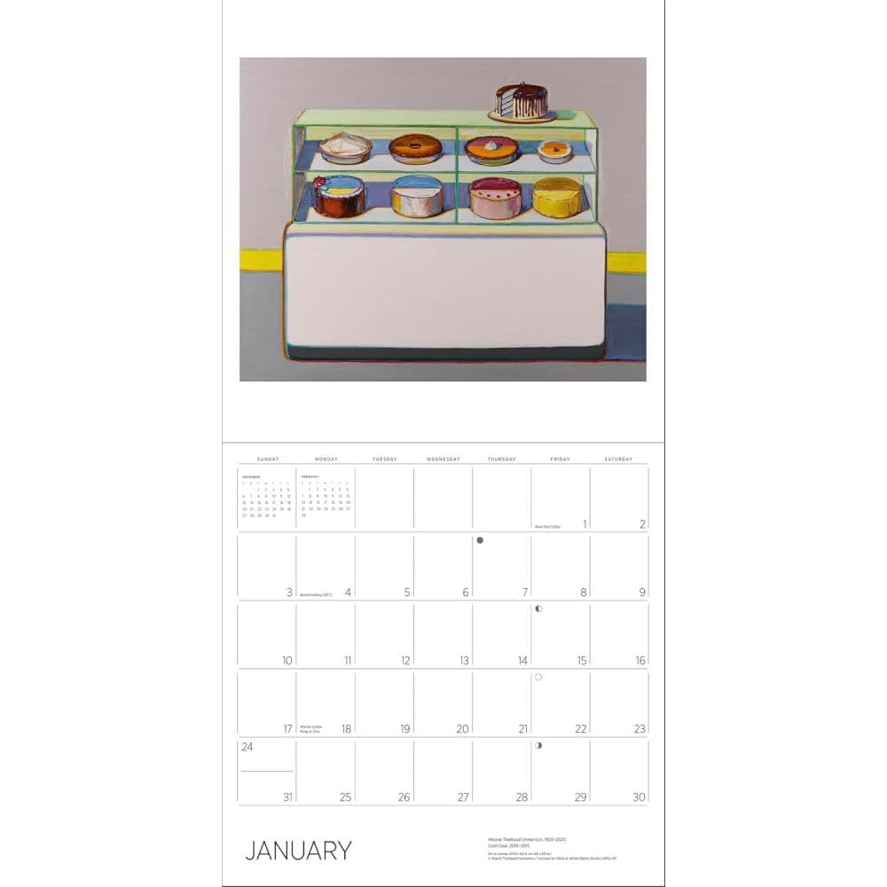 Thiebaud 2027 Wall Calendar Second Alternate Image