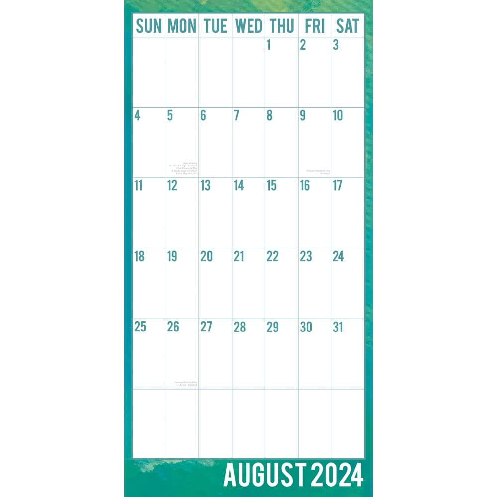 Large Print 2024 Wall Calendar