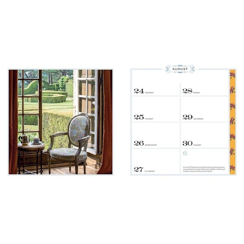 French Country Diary 2026 Engagement Planner Second Alternate Image