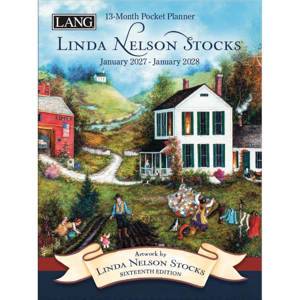 image Linda Nelson Stocks 2027 Monthly Pocket Planner