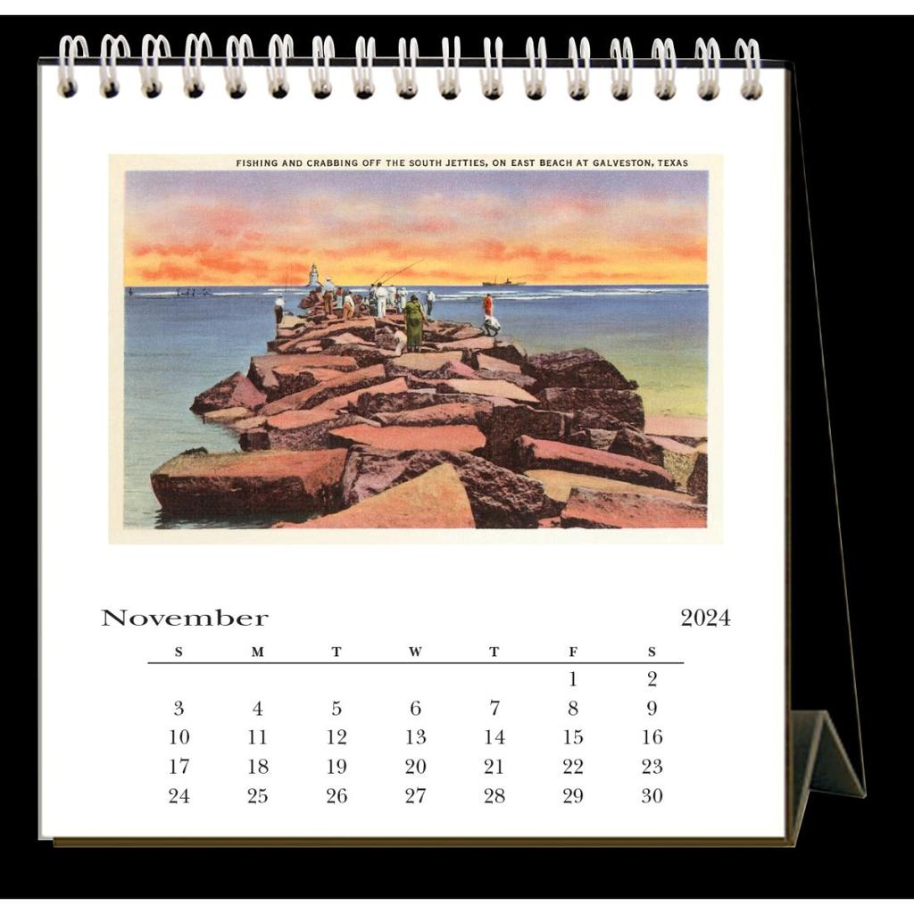 Texas Nostalgic 2024 Easel Desk Calendar Second Alternate Image width=&quot;1000&quot; height=&quot;1000&quot;