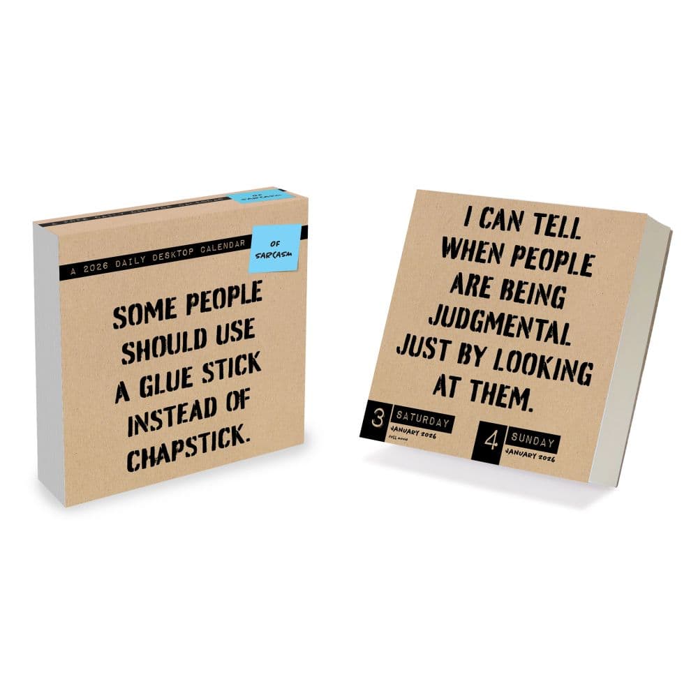 Anti Affirmations 2026 Desk Calendar Sixth Image