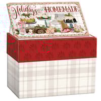 image Holidays Are Homemade Recipe Card Box Main Product Image