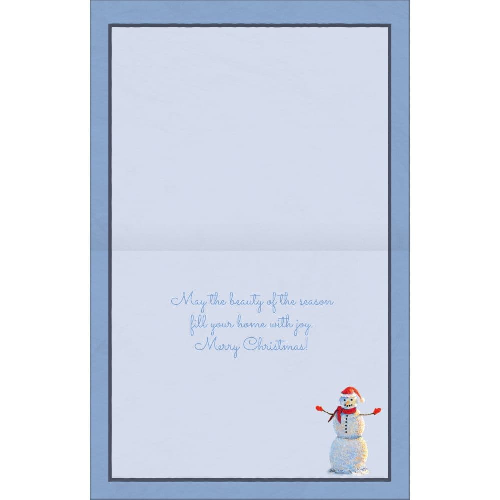 Frosty Evening Forest of Cheer Christmas Cards Second Alternate Image