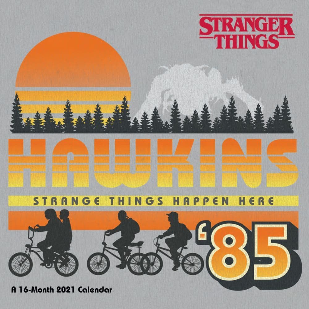 2021 Stranger Things Mini Wall Calendar