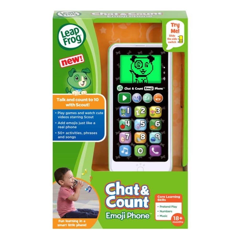 LeapFrog Chat & Count Emoji Phone Alternate Image 1