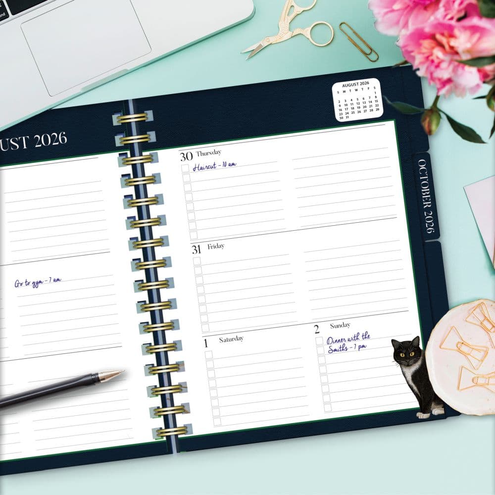 American Cat Deluxe 2027 Planner by Lowell Herrero Fifth Alternate Image