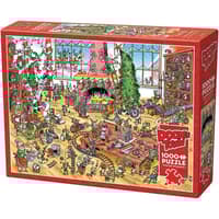image DoodleTown Elves at Work 1000 Piece Puzzle Main Product Image