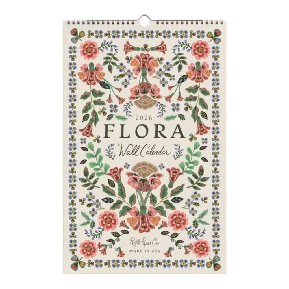 Flora 2026 Wall Calendar Main Product Image