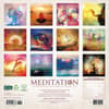 image Meditation 2025 Wall Calendar back