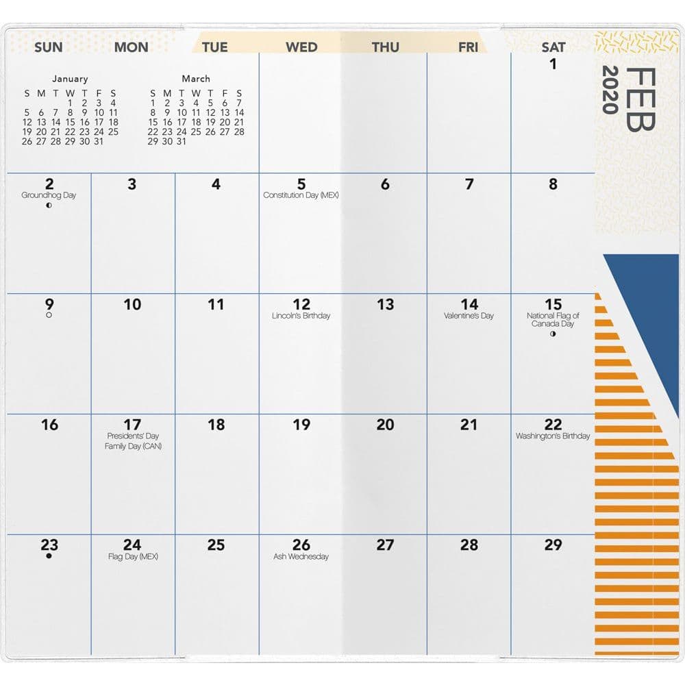 Free Printable Pocket Calendar Templates