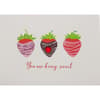 image Handmade Dipped Berries Valentine's Day Card