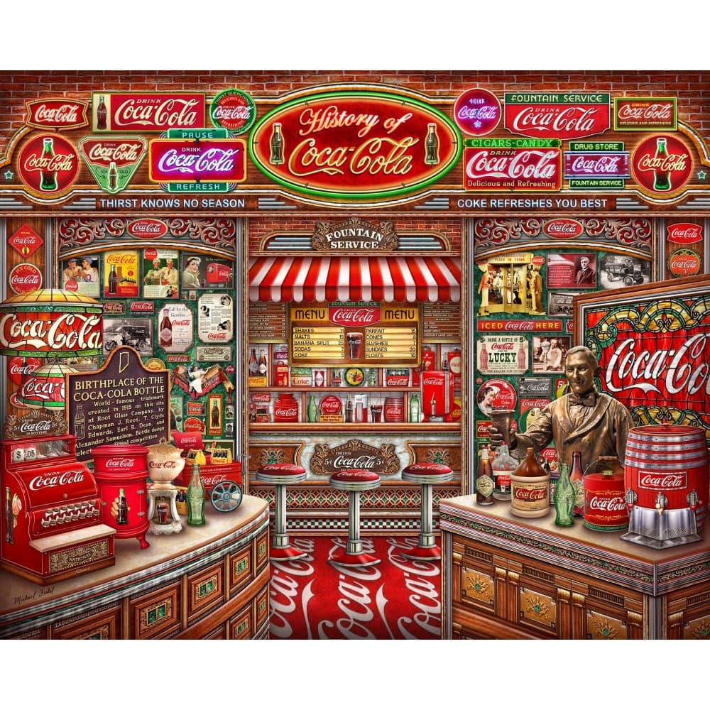 CocaCola History 1000 Piece Puzzle Main Image