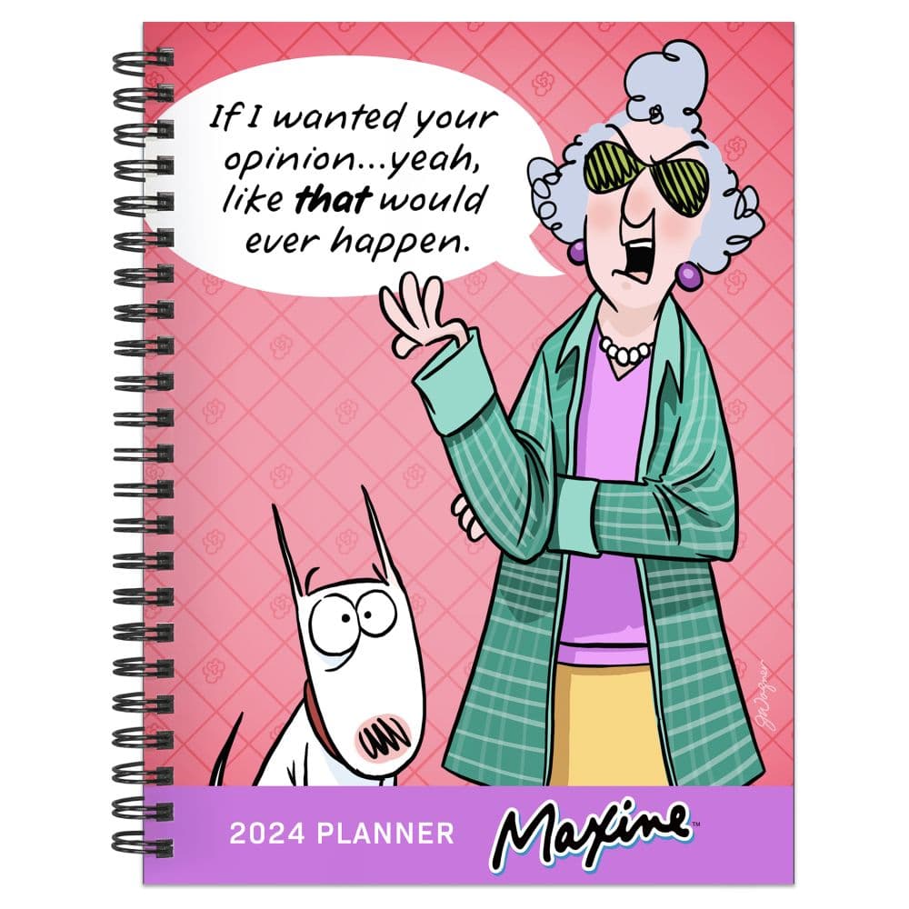 Maxine Medium 2024 Planner Main Image