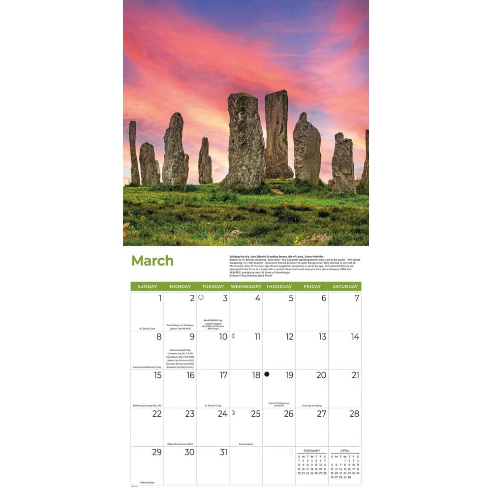 Scotland 2026 Wall Calendar Second Alternate Image