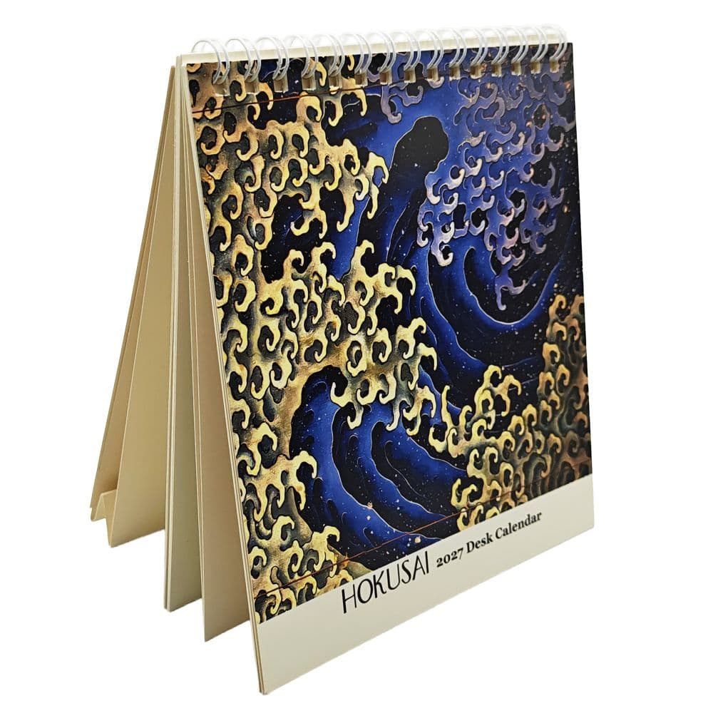 Hokusai 2027 Easel Desk Calendar Fourteenth Alternate Image