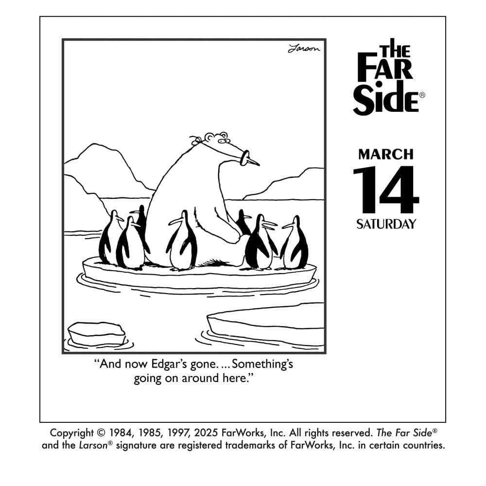Far Side 2026 Desk Calendar - Calendars.com