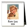 image Puppy Love 2024 Easel Desk Calendar Main Product Image width=&quot;1000&quot; height=&quot;1000&quot;