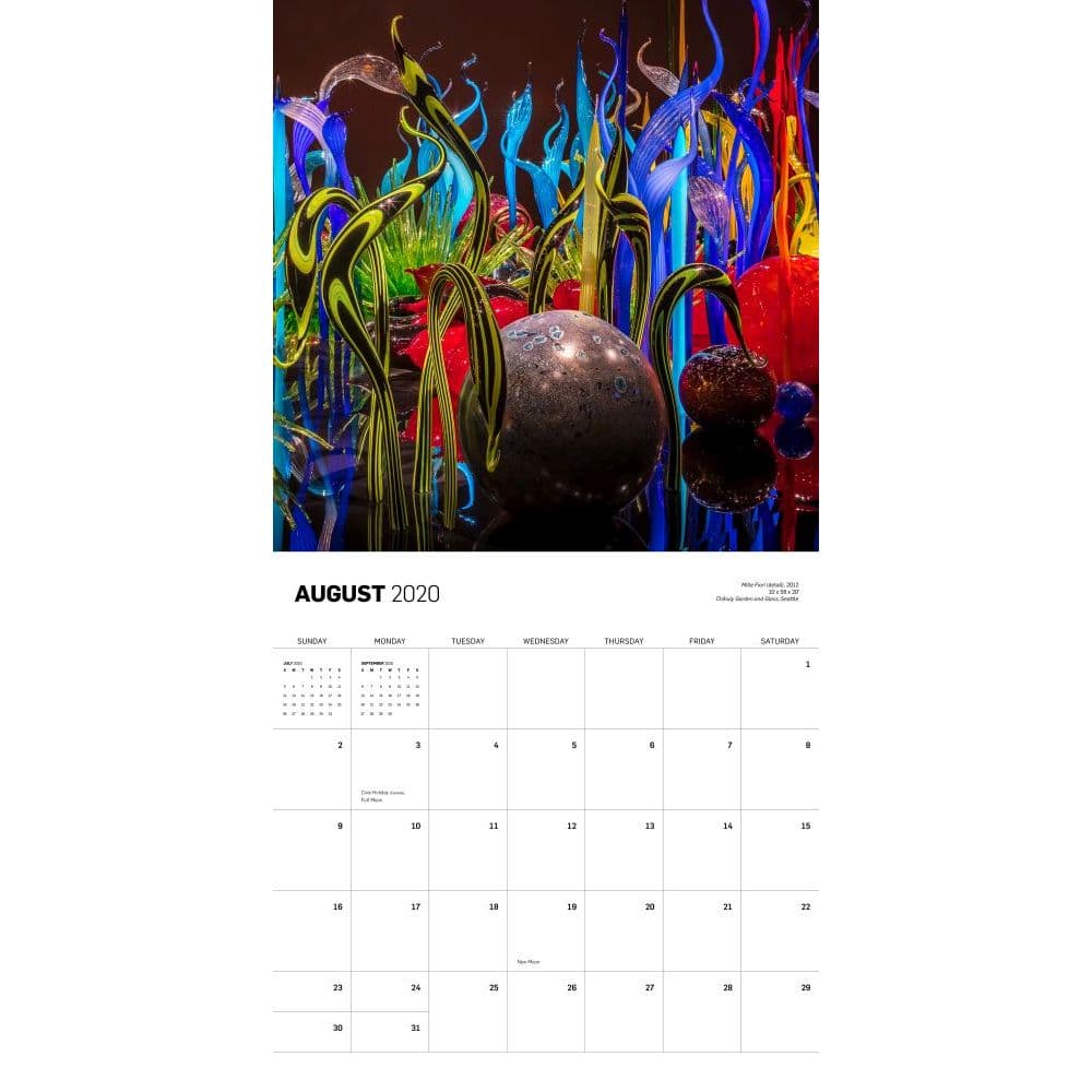 Chihuly Wall Calendar