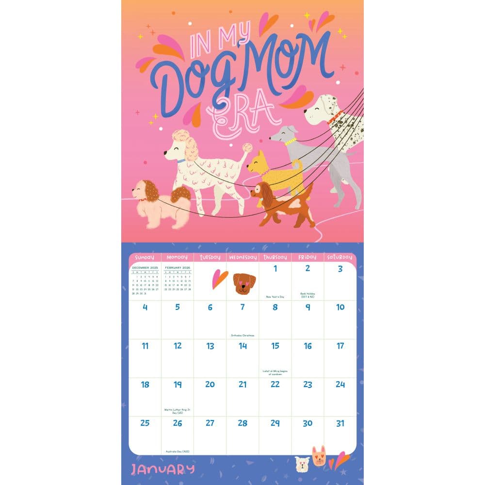 Dog Mom 2026 Wall Calendar Second Alternate Image