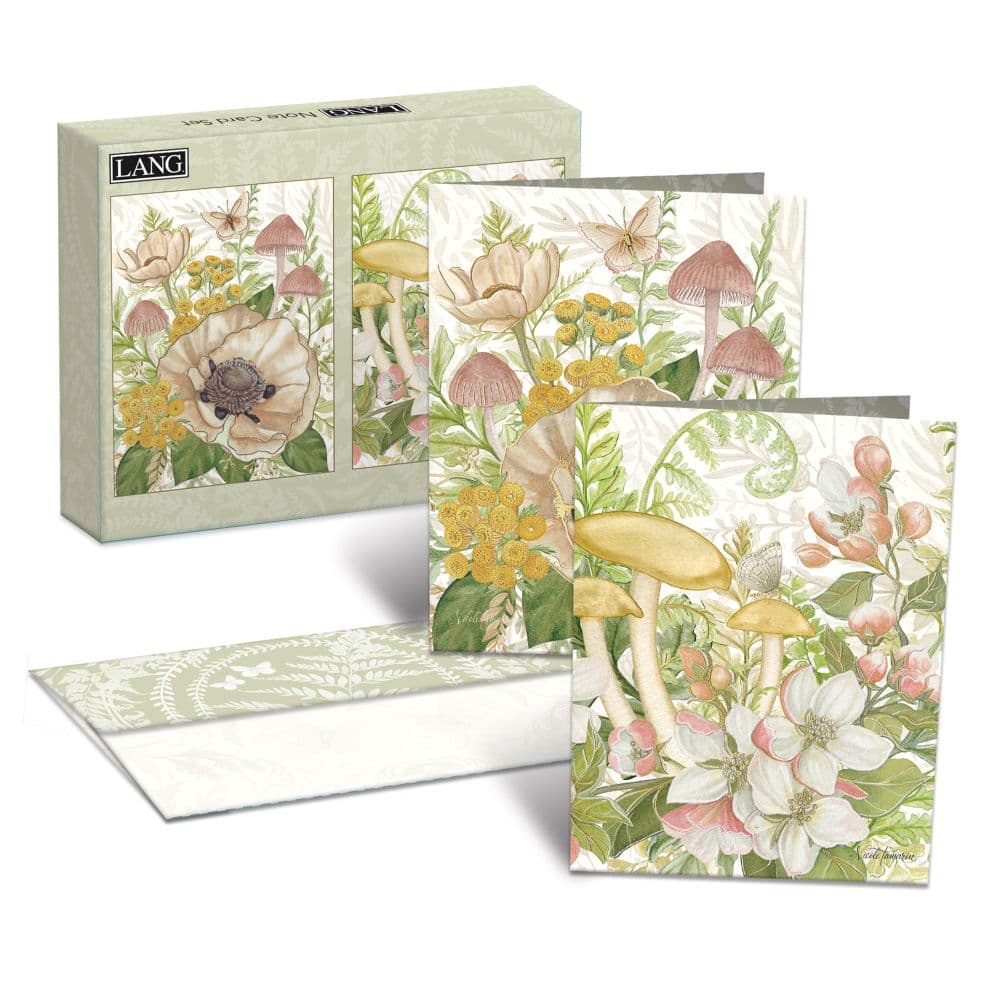 Cottage Ferns Assorted Boxed Note Cards_Main Image