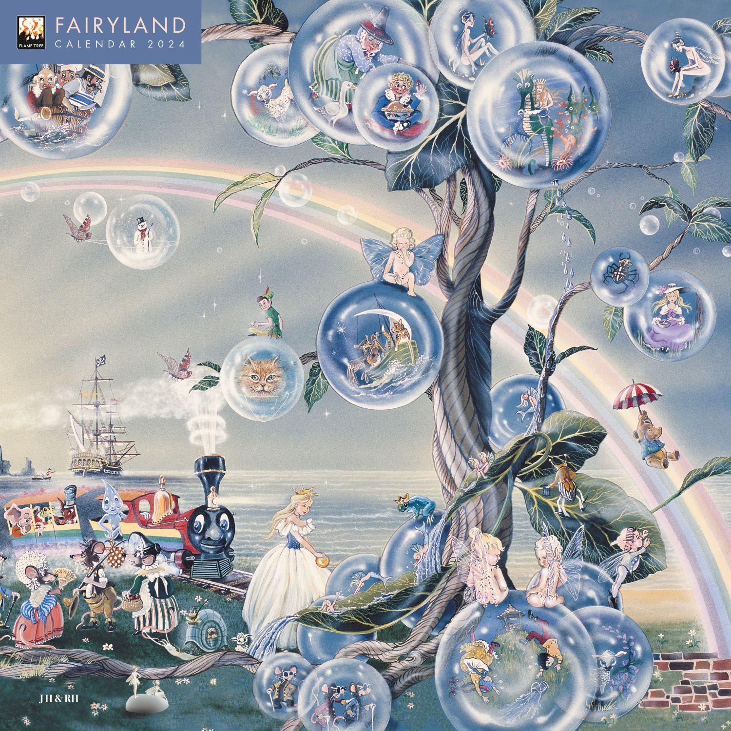 Fairyland 2024 Wall Calendar