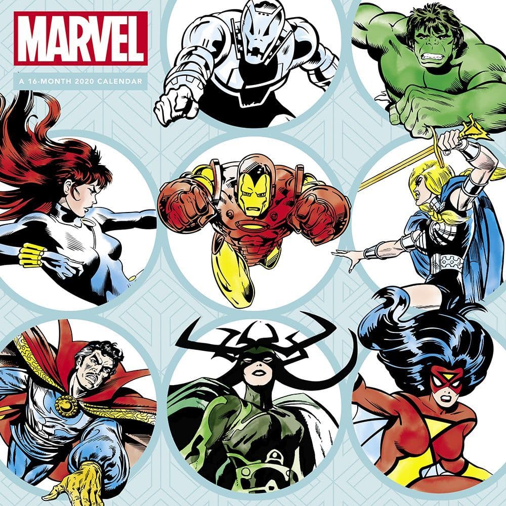 HERoes Marvel Wall Calendar