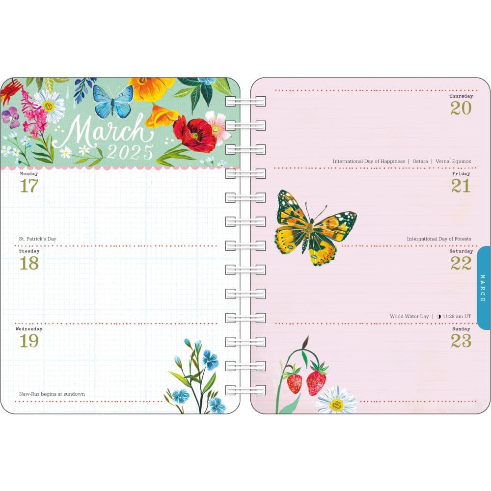 Katie Daisy Weekly 2025 Planner Third Alternate Image