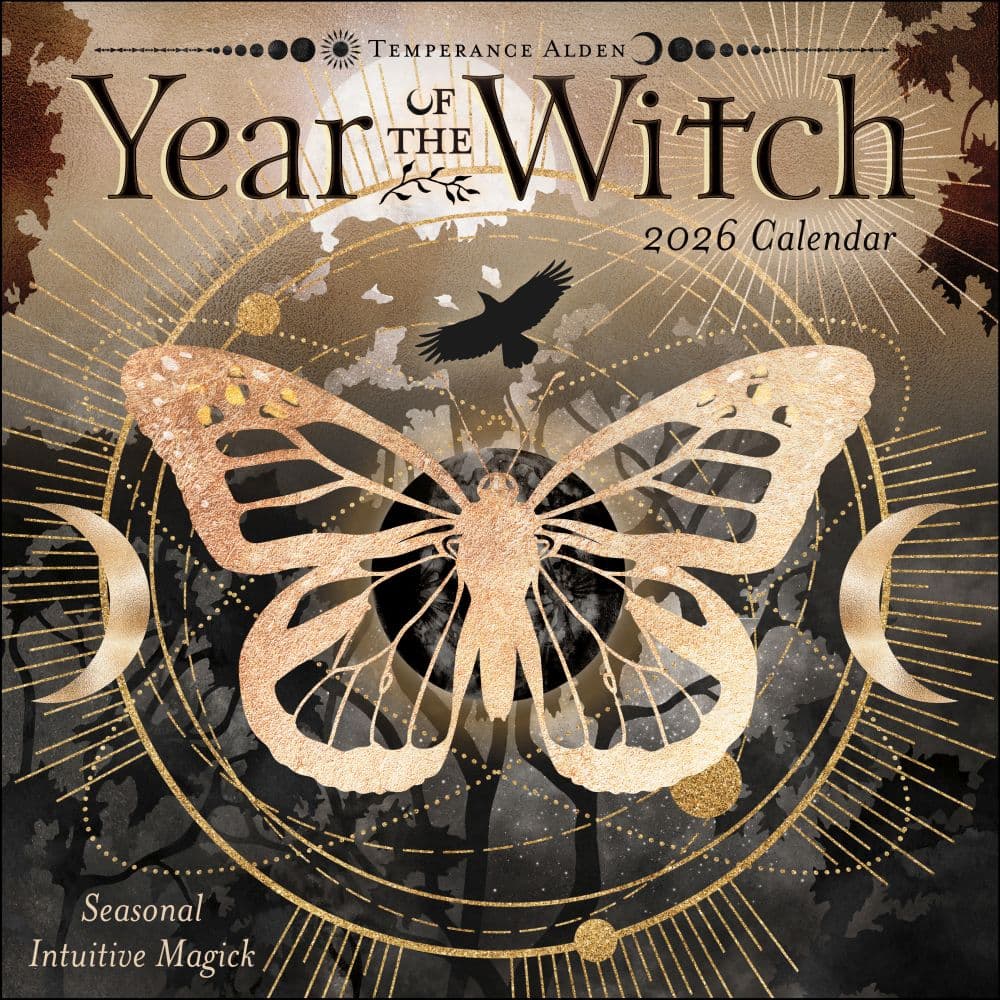 Year of the Witch 2026 Wall Calendar Main Image