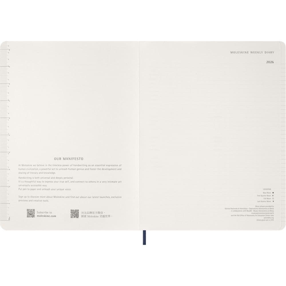 Sapphire Blue Weekly 2026 Planner Third Alternate Image