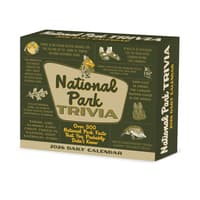 image National Park Trivia 2026 Desk Calendar Main Image