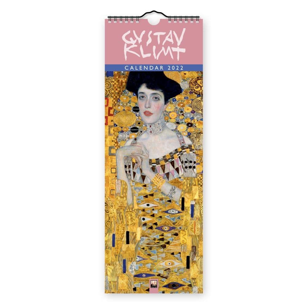 Gustav Klimt 2022 Slim Wall Calendar